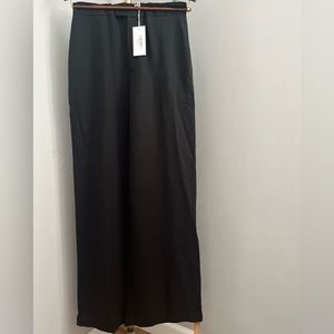 Reformation Black Wide Leg Pant ~ Size 8